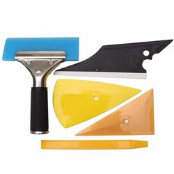 Tinting Tools Kit Installation Squeegee Car Window Wrapping 5pcs