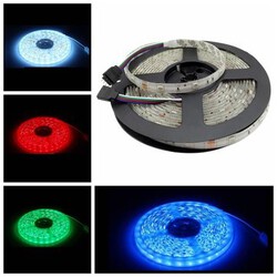 5M Waterproof RGB Car Decoration Strip Light Remote Controller