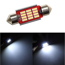 Bulb Interior Reading Non-polar Function LED Light 36MM Dome 12SMD Festoon DC Radiating