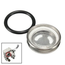 Sight Mirror Gasket Motorcycle Dirt Bike 18MM Brake Master Cylinder Reservoir