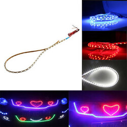 3528 1210 Flexible Car White Strip Light Waterproof 45SMD LED Decoration 45cm Soft