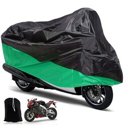 Dust Cover Dust Bike Protector UV Motorcycle Rain Green Black