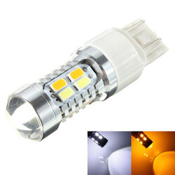 12V High Power White Driving LED Amber Turn Signal Light Bulb