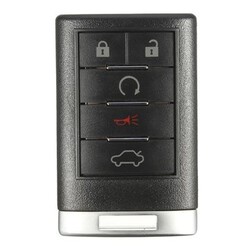 DTS CTS 5 Button 315Hz Keyless Entry Remote Key Fob Transmitter Cadillac