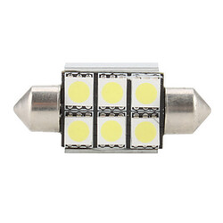 White Super Led Light Bulb Smd 36mm