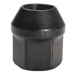 19mm HEX Nuts Alloy M12 Conical Car Wheel 1.5mm Seat Open