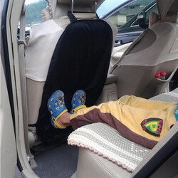 Car Seat Back SUV Cover Pad Protector Mat Auto Truck Black Universal Kick