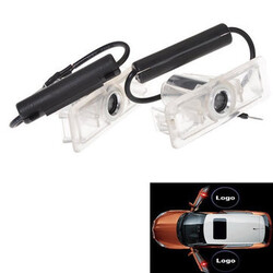 Pair Welcome LED Projector Lights Ghost Shadow Light 3W Car AUDI