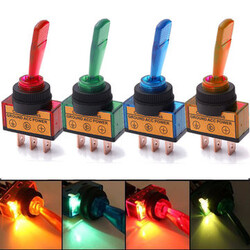 Illuminated Board 12V Light Dash Panel Car Boat Toggle Switch