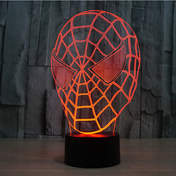 3d Decoration Atmosphere Lamp 100 Spider Colorful Christmas Light Touch Dimming Led Night Light