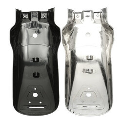 Motorcycle Rear Fender Honda Suzuki Silver YAMAHA Chopper Cruiser Black Fit Mudguard