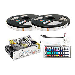 Led Strip Light Smd 44key Remote Controller And Rgb Zdm 150x5050 2×5m