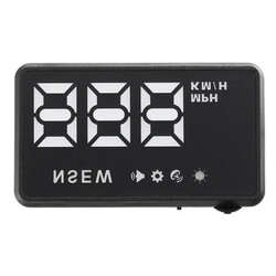 HUD Universal Car digital Head Up Display Alarm Wind Shield GPS Speed Projector