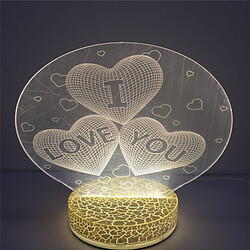 New Table Design Night Light Led 3d 100