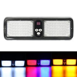 12V Strobe Light LED Flashing Light Warning Emergency Car Sun Visor