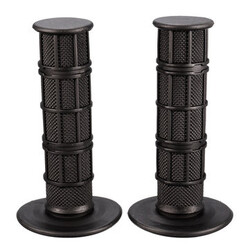 Motorcycle Scooter Handlebar Throttle Grips Handle Black Rubber Pit 22mm Dirt Bike