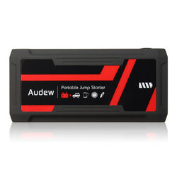 Car Battery Car Jump Starter Bank Charger Power Portable Current AUDEW 16800mAh Peak