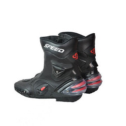 Hot Motorcycle Bicycle Racing Boots Wheels Boots Impact Protection