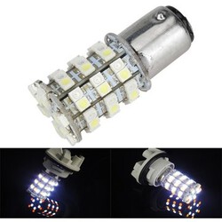 60SMD LED White Tail Brake Light Bulb Car 3528 1210