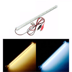 Interior Fish Tank 12V Light For Car Clear Caravan LED 5630 SMD 30cm Bar Strip Yacht