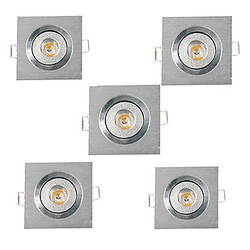 200-300lm 5pcs Panel Light Square Support Led Led Ceiling Lights Dimmable