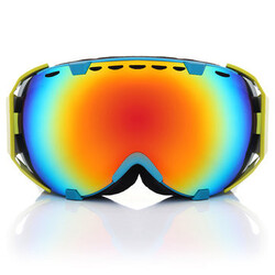 Motorcycle Spherical Glasses Sport Snowboard Ski Goggles UV Dual Lens Professional Anti Fog