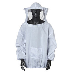 Protection Hat Jacket Dress Bee Smock Beekeeping Veil Suit