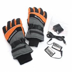 Heat Heated Inner Winter Warm Motorcycle Motor Bike Electric 3.7V Gloves Outdoor