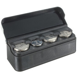 Container Car Interior Box Holder Plastic Coin Storage Organizer Case