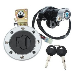 Lock Set with 2 Keys Suzuki GSXR600 GSXR750 Ignition Switch Cap