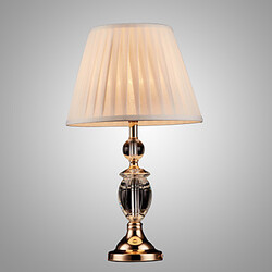 Desk Lamp Shade Crystal Lighting Iron Classic Cloth