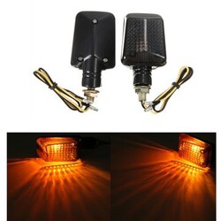 Turn Signal Lights Mini Pair 12V Motorcycle Lamps Indicators