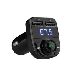 Launcher Car MP3 Dual USB Car Charger FM Car Bluetooth Hands-free