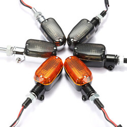 Light Bulbs Metal Pair Rear Tail Running Turn Signal Indicator Motorcycle Brake