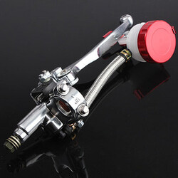 17MM Front Cylinder Clutch Lever Motorcycle Hydraulic Brake 8inch