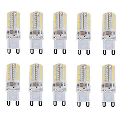64led 180-210 G9 Natural White Decorative 10pcs Waterproof Warm White