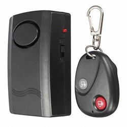 Window Door Motorcycle Remote Control Detector Vibration Alarm Lock