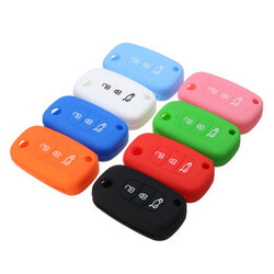 Modus Key Cover Case Flip Kangoo Buttons Silicone Fob Renault Clio Megane