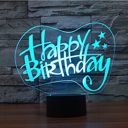 Decoration Atmosphere Lamp Birthday Novelty Lighting 100 Led Night Light Touch Dimming Colorful Christmas Light 3d