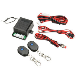 Universal 12V Immobilizer Car Alarm Remote Controller System Anti Theft