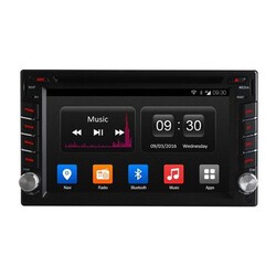 Support Car GPS Navigation DVD Quad Core Android Player 2 Din Universal DAB OBD TPMS