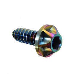 5mm 6mm Screw Alloy Titanium Hexagon Colorful