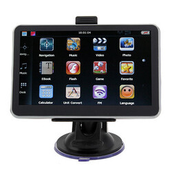 5 Inch MTK FM Car GPS Navigation HD Touch Screen