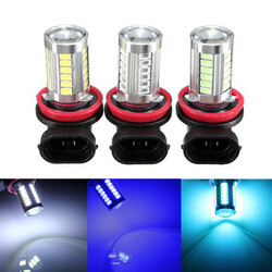 5630 SMD Fog Light Driving LED Lamp Bulb 12V Turning Bright White H8