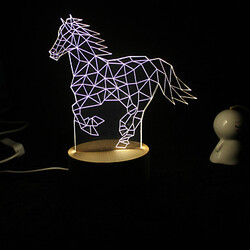 Birthday Gift Creative Fawn Series Animal Lamp Nordic Night Light Wood Ikea Simple