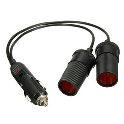 5A Adapter Cigarette Lighter Socket Plug Adaptor Double 12-24V 2 Way Car Dual