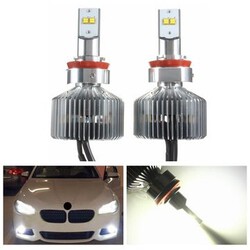 Headlight Bulbs Conversion Kit 45W H4 H7 H11 4500LM LED 6000K 1Pair