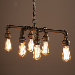Lamp Vintage Edison Water Pendant Light Retro Loft Style Pipe Industrial