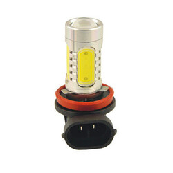 5SMD LED Lens Headlamp Foglight 11W Bulb White Car Auto 12V H8