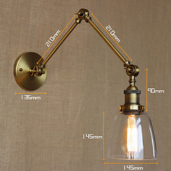 Hotel Wall Sconce Retro Bedside Lobby Vintage
